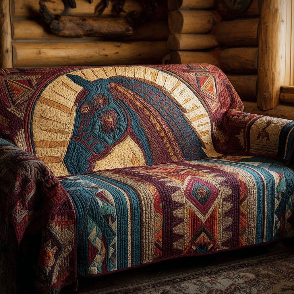 Horse Path Sofa Cover