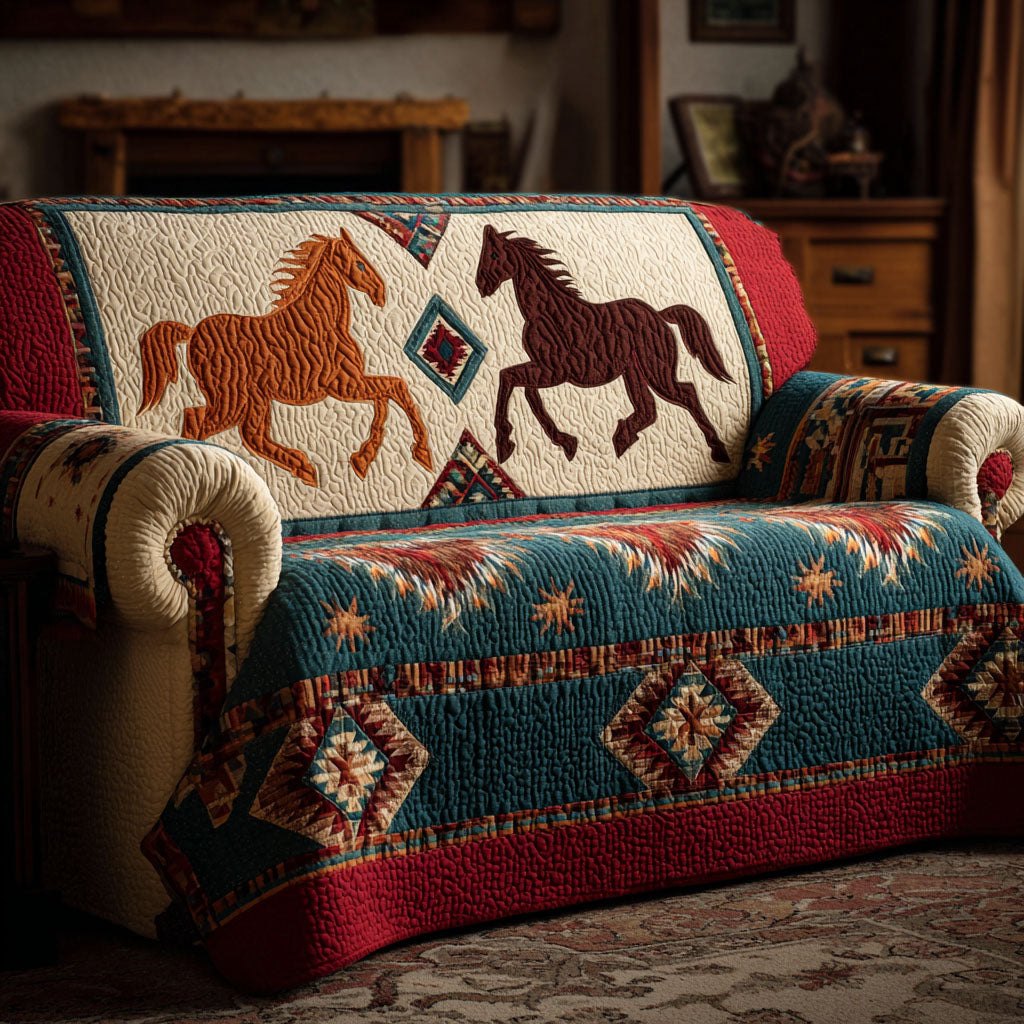 Horse Trail Sofa Cover
