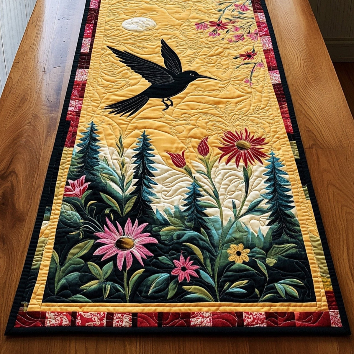 Hummingbird Dream Table Runner
