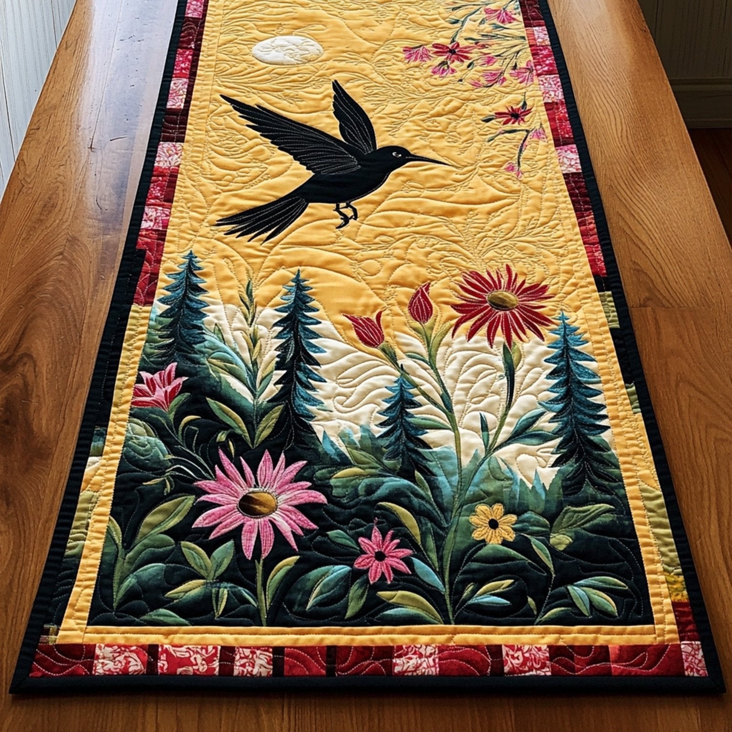 Hummingbird Dream Table Runner