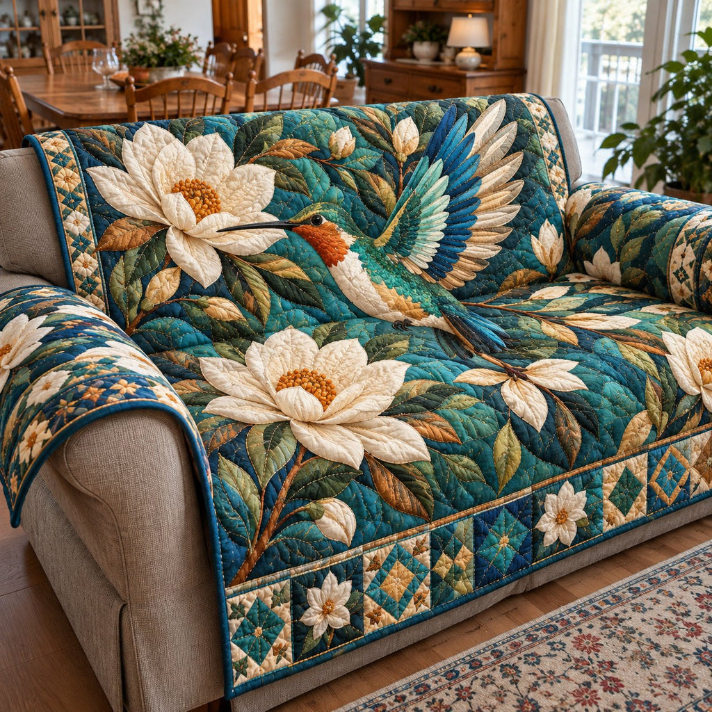 Hummingbird Nectar Sofa Cover
