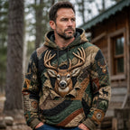 Hunting Life hoodie, all-over print
