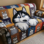 Husky Mood Sofa Cover