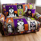Husky Pals Sofa Cover