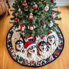 Husky Spirit 1683 Christmas Tree Skirt