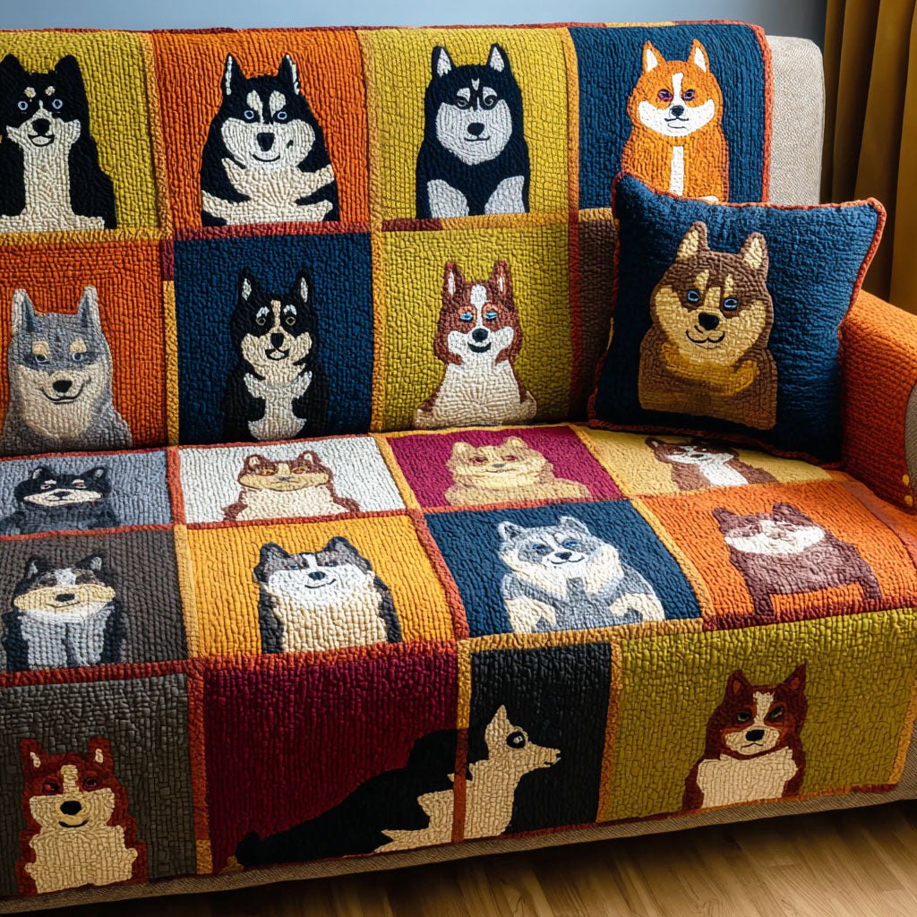 Husky Spirit Sofa Cover