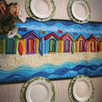 Hut By the Shore Table Runner