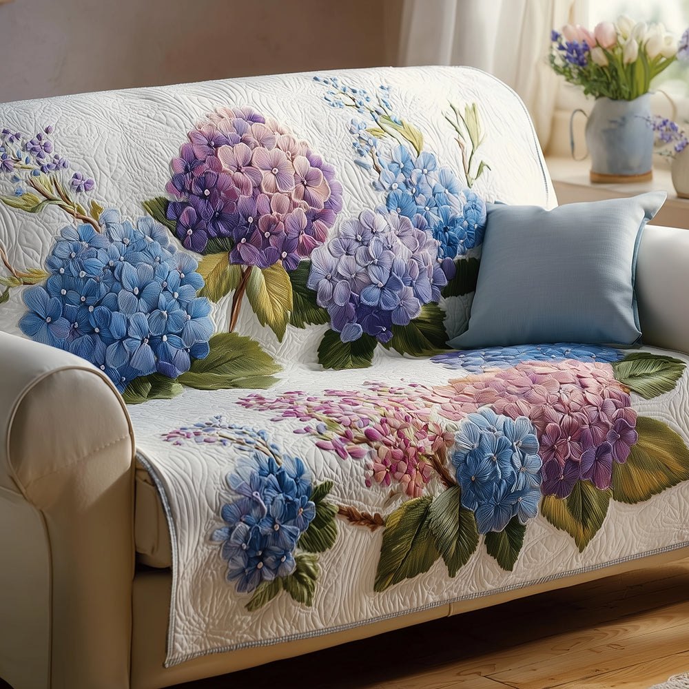Hydrangea Daydream Sofa Cover