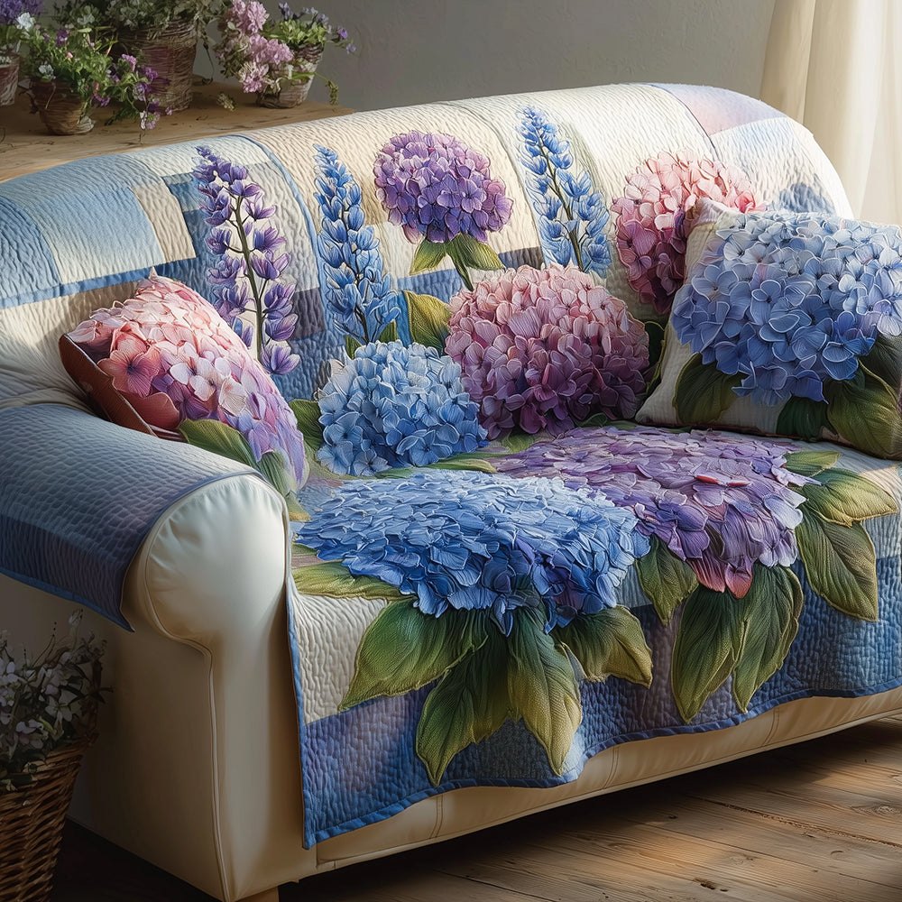 Hydrangea Garden Sofa Cover