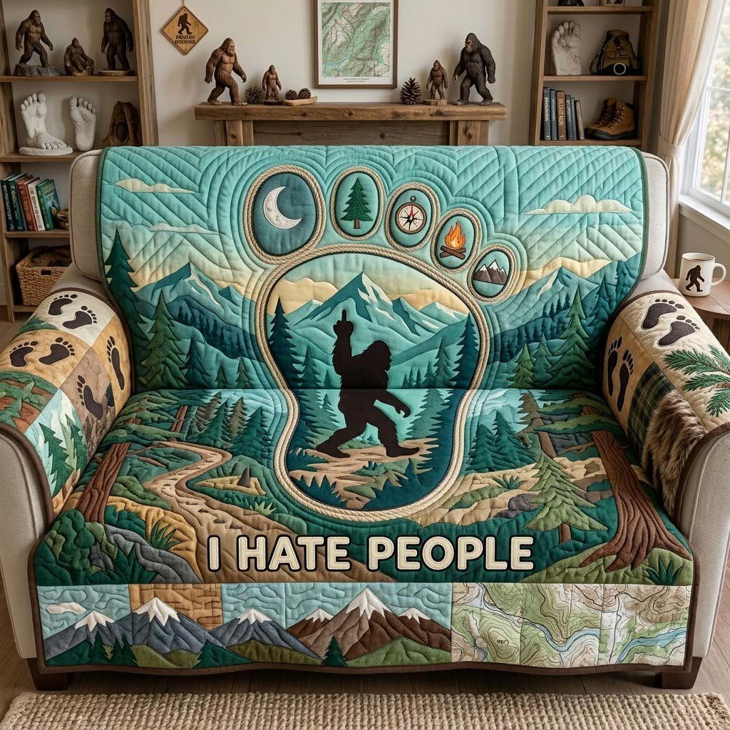 Hate People Sofa Cover
