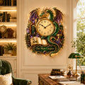 One More Chapter Custom Name Wall Clock — personalized with a custom name