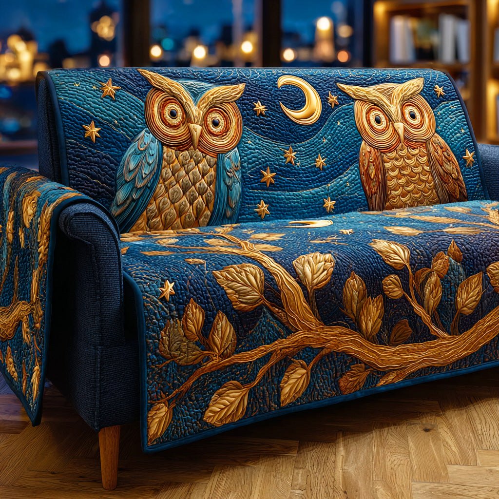 Icy Stare Sofa Cover