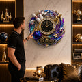 Bowling champion Custom Name Wall Clock — personalized with a custom name