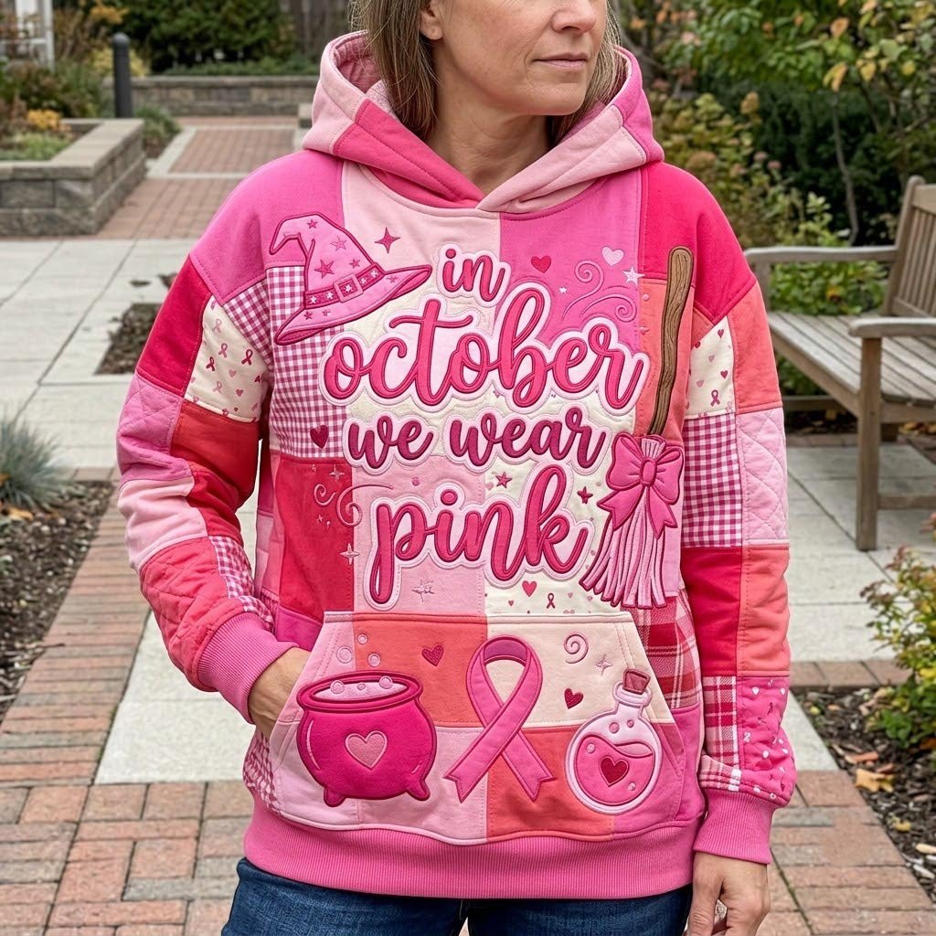 Potion Cauldron October hoodie, all-over print