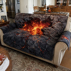 Inferno Beneath Sofa Cover