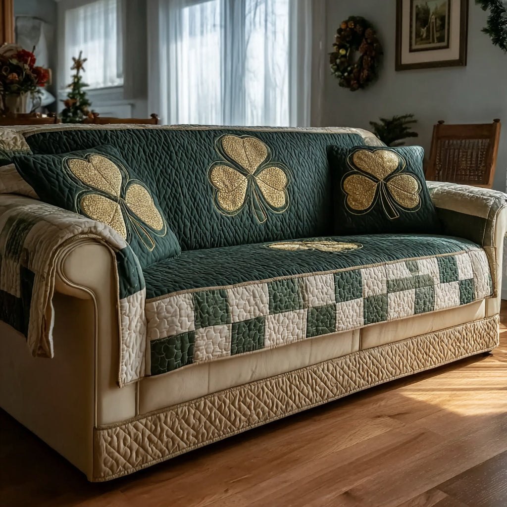 Irish Meadow Breeze Sofa Cover