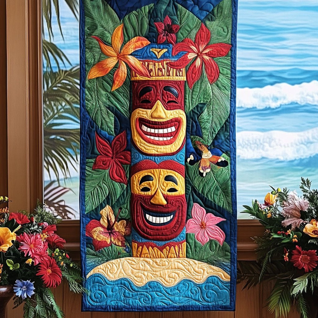 Island Faces Table Runner