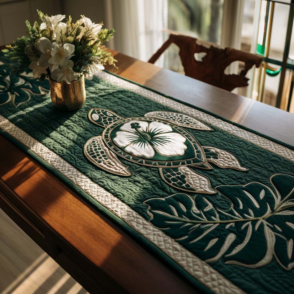 Island Turtle Table Runner