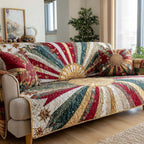 Ivory Radiance Sofa Cover
