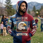 Jackie Memory hoodie, all-over print