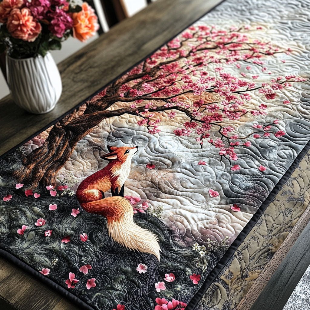 Japanese Fox Spirit Table Runner