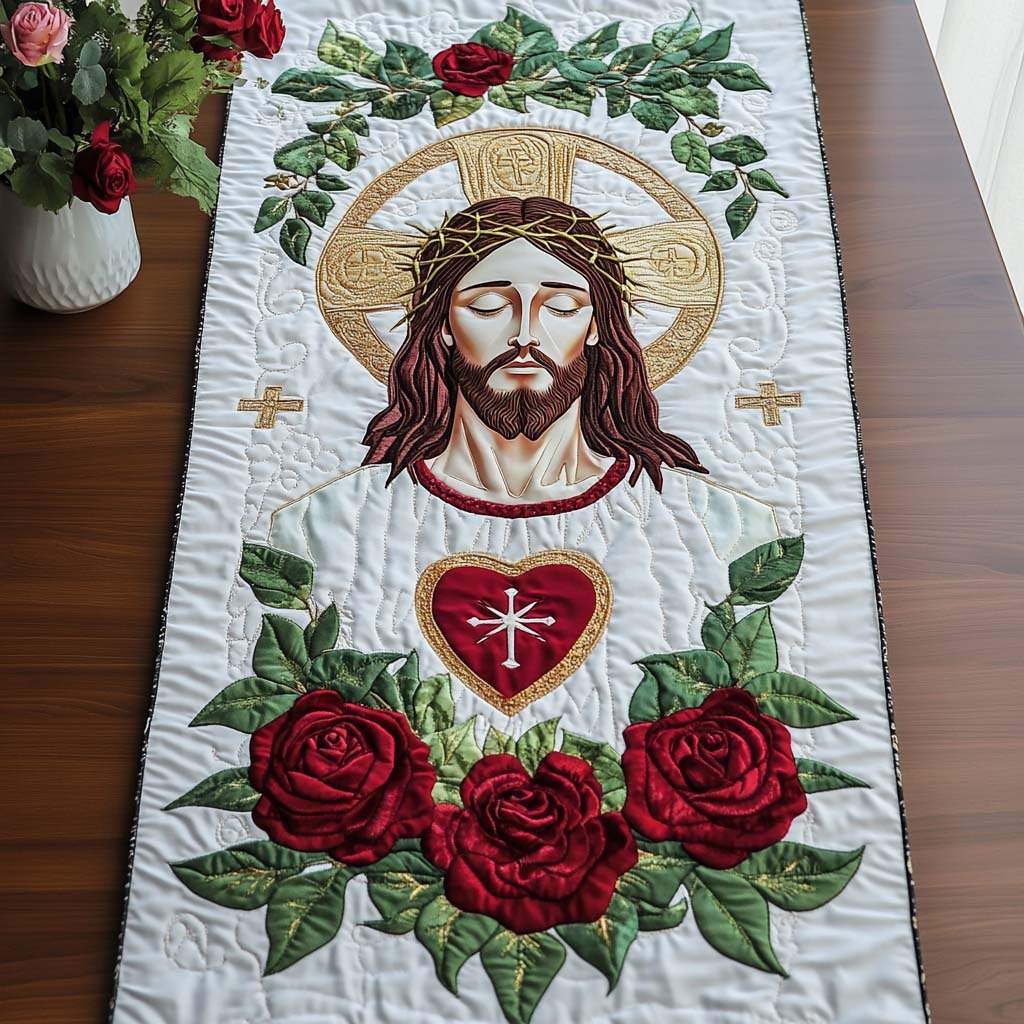 Jesus Is Love Table Runner