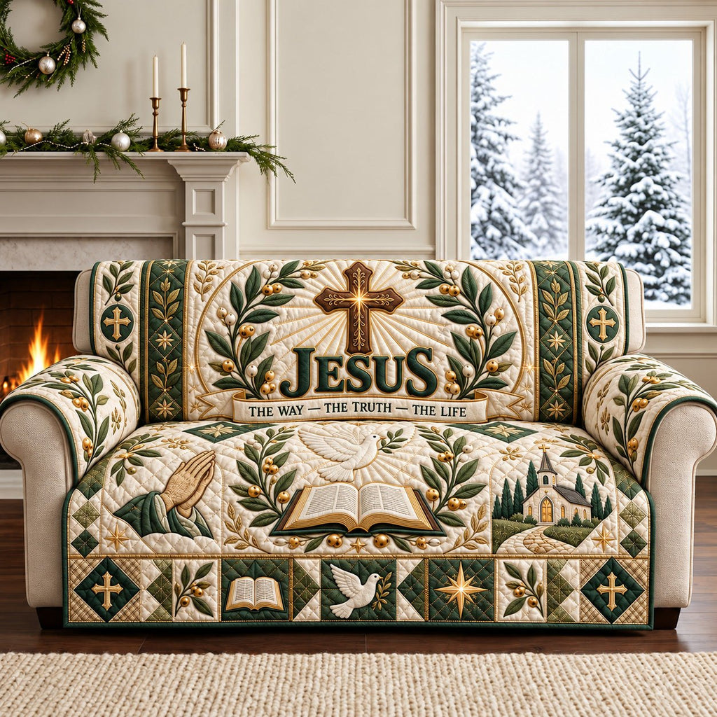 Jesus Truth Sofa Cover