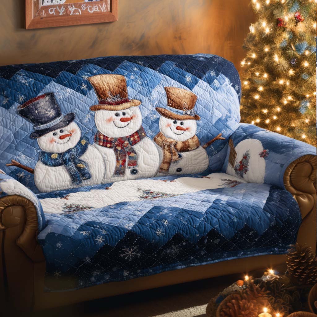 Jingle Snow Sofa Cover