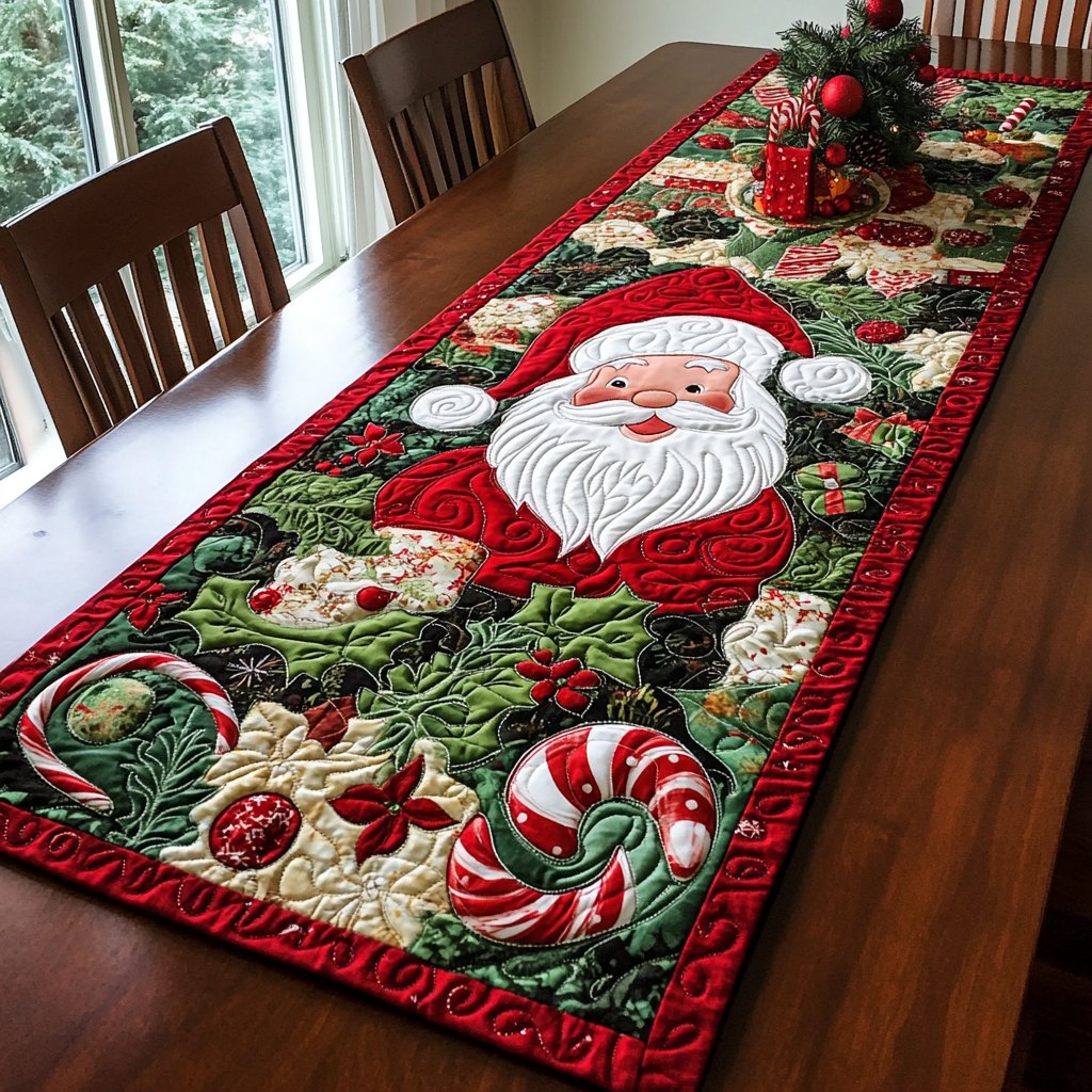 Jolly Holly Run Table Runner