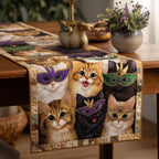 Joyful Cat Table Runner