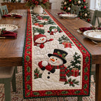 Joyful Snowman Table Runner