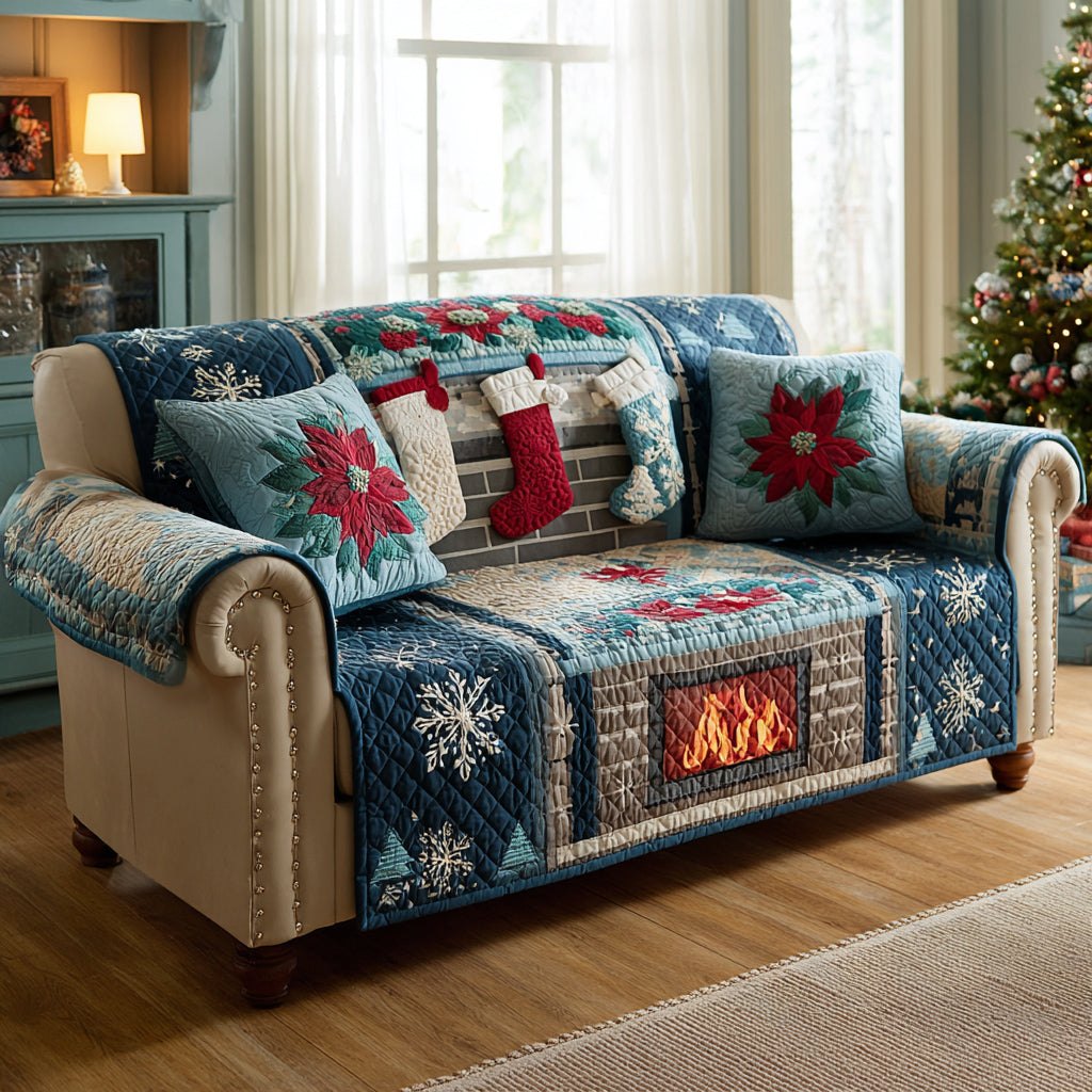 Joyous Fireplace Sofa Cover