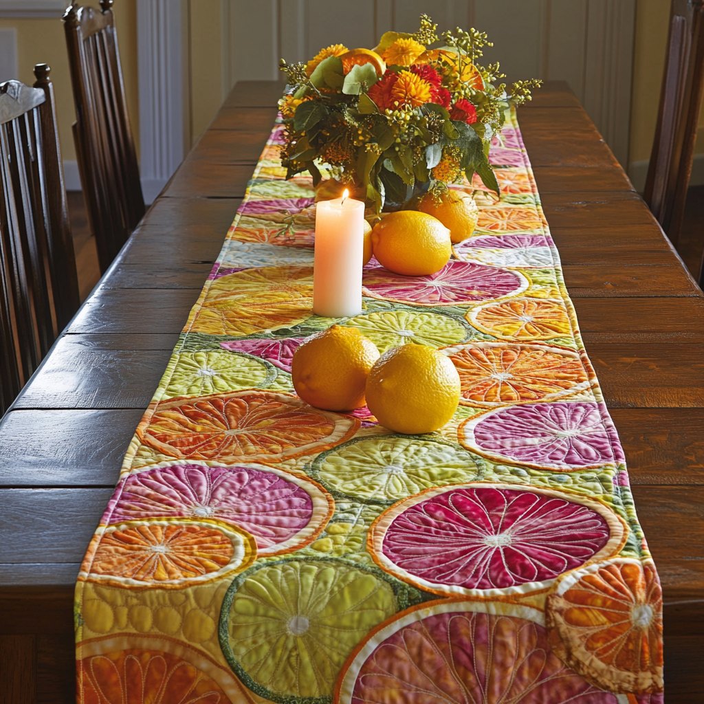 Juicy Joy Table Runner