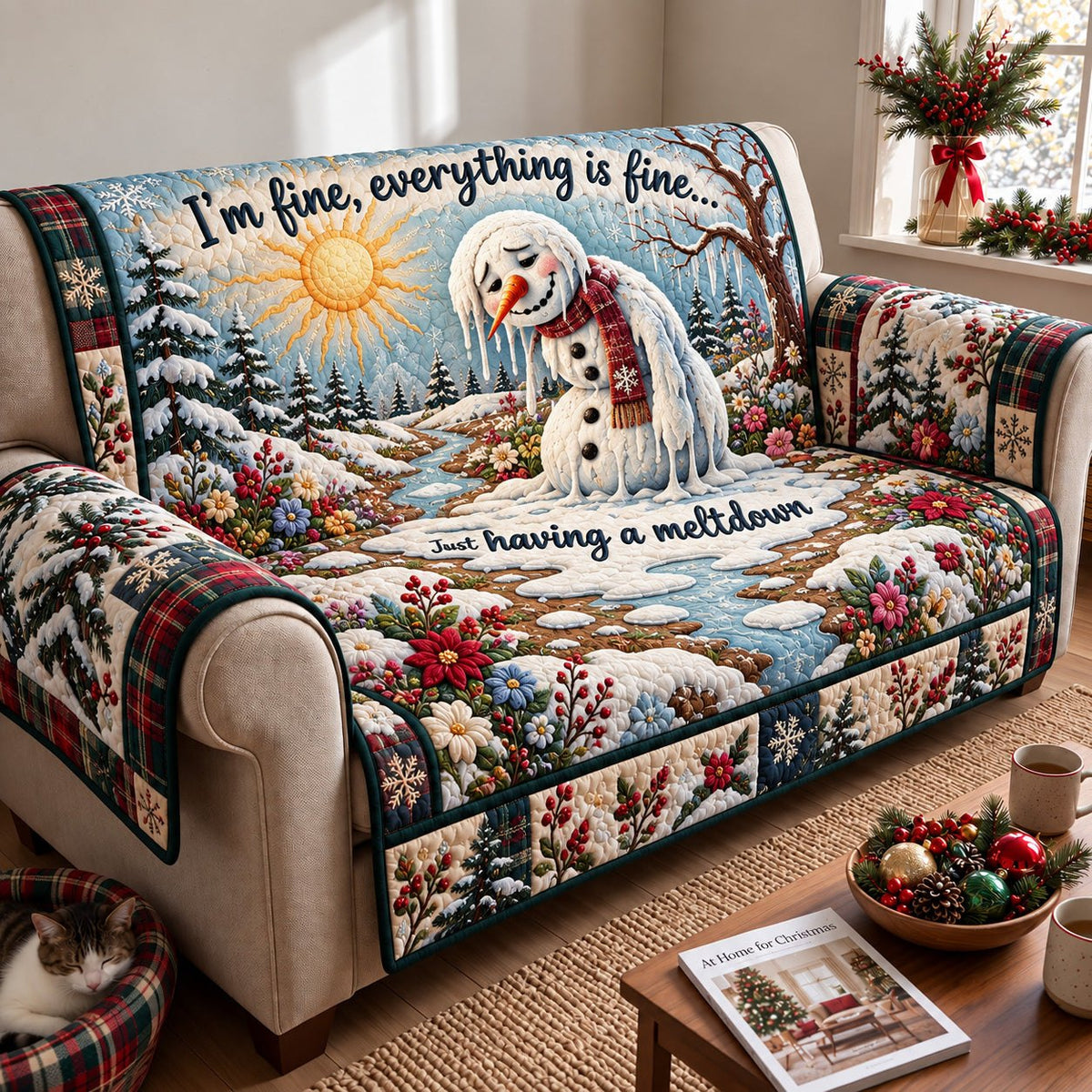 Just Having Meltdown Sofa Cover