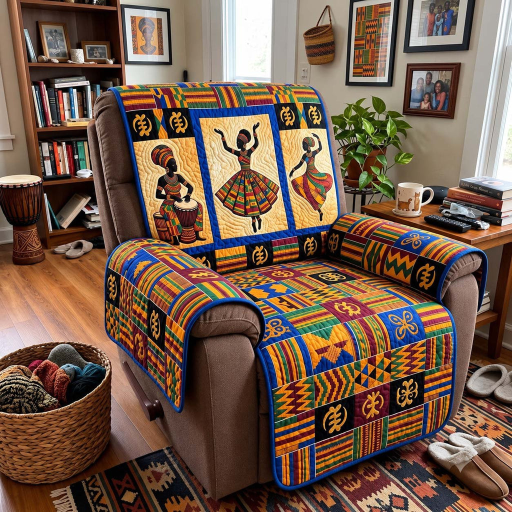 Kente Rhythm Dance Sofa Cover