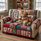 Knitting Kitten Sofa Cover
