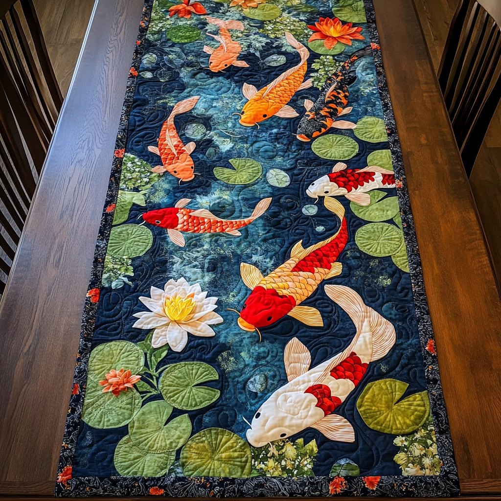 Koi Dream Table Runner