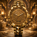 Custom Sacred Geometry Watch — personalized with a custom name