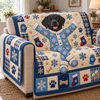 Labrador Retriever Snow Sofa Cover