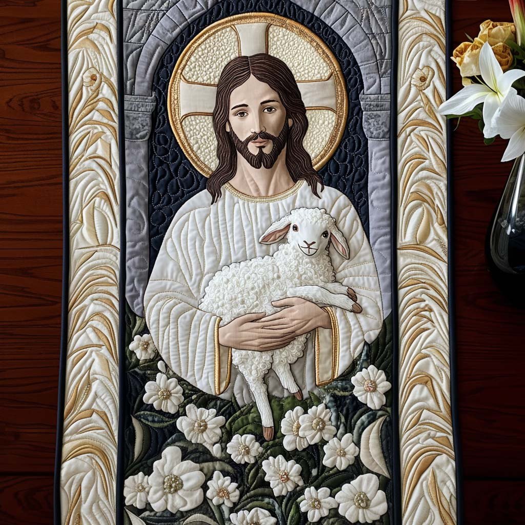 Lamb of Grace Table Runner