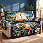 Lamp Unto My Feet Sofa Cover