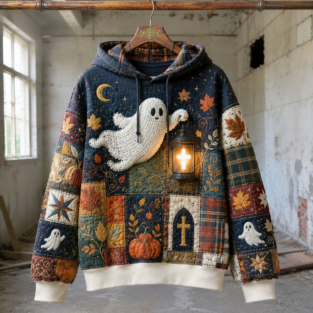 Lantern Ghost Blessing hoodie, all-over print