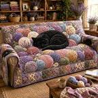 Lavender Slumber Sofa Cover