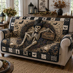 Lazy Skeleton Sofa Cover