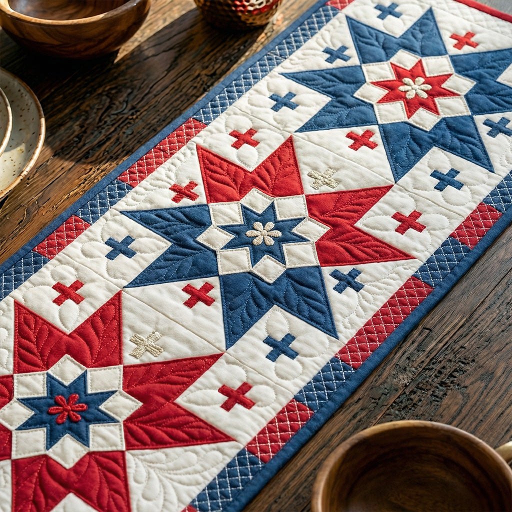 Liberty Bloom Showcase Table Runner