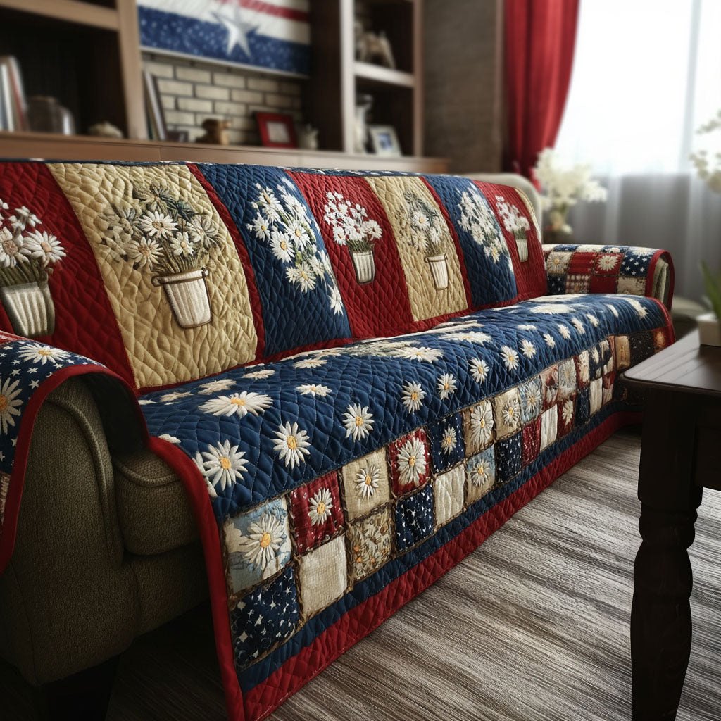 Liberty Petalwork Sofa Cover