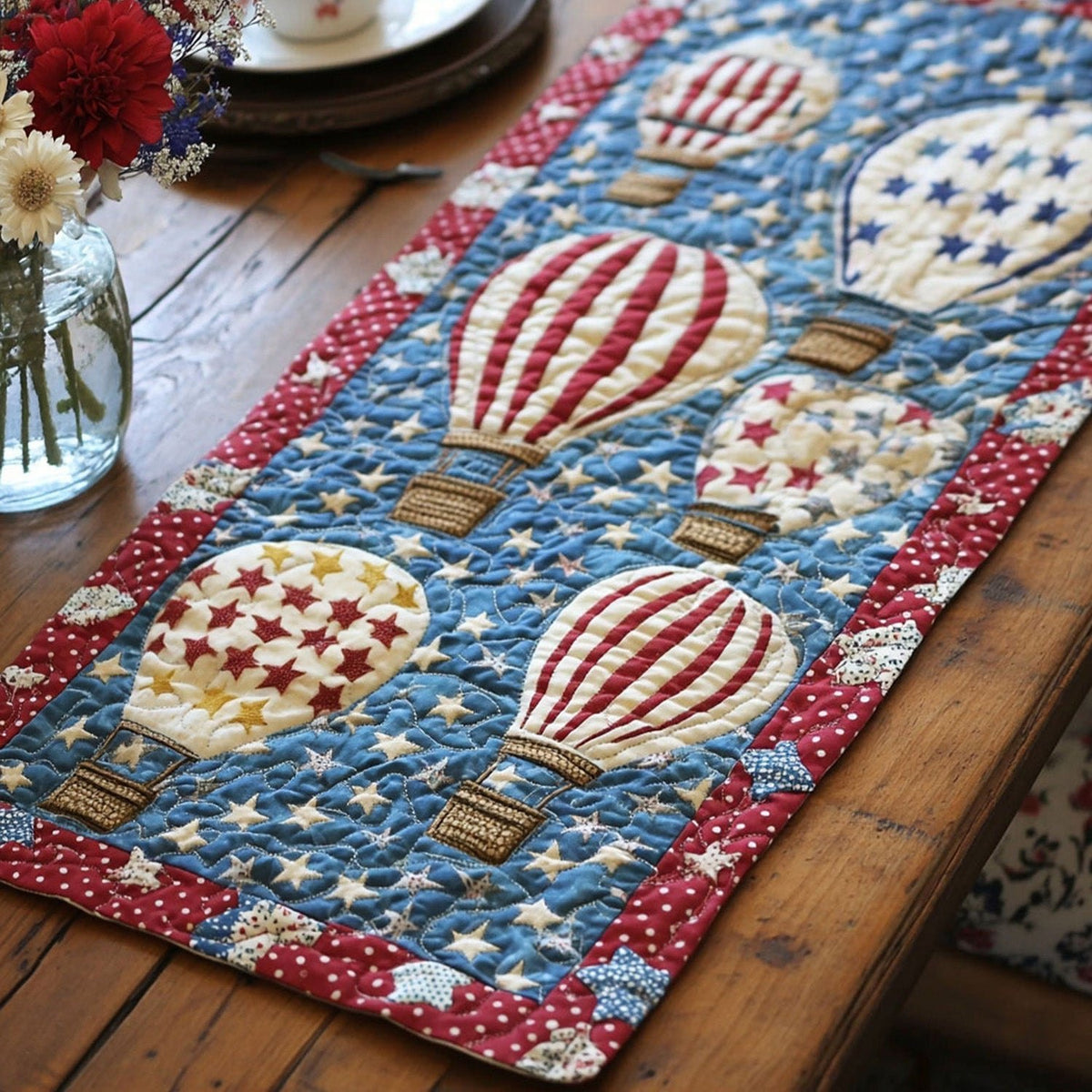 Liberty Sky Ride Table Runner