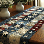 Liberty Stars and Stripes Table Runner