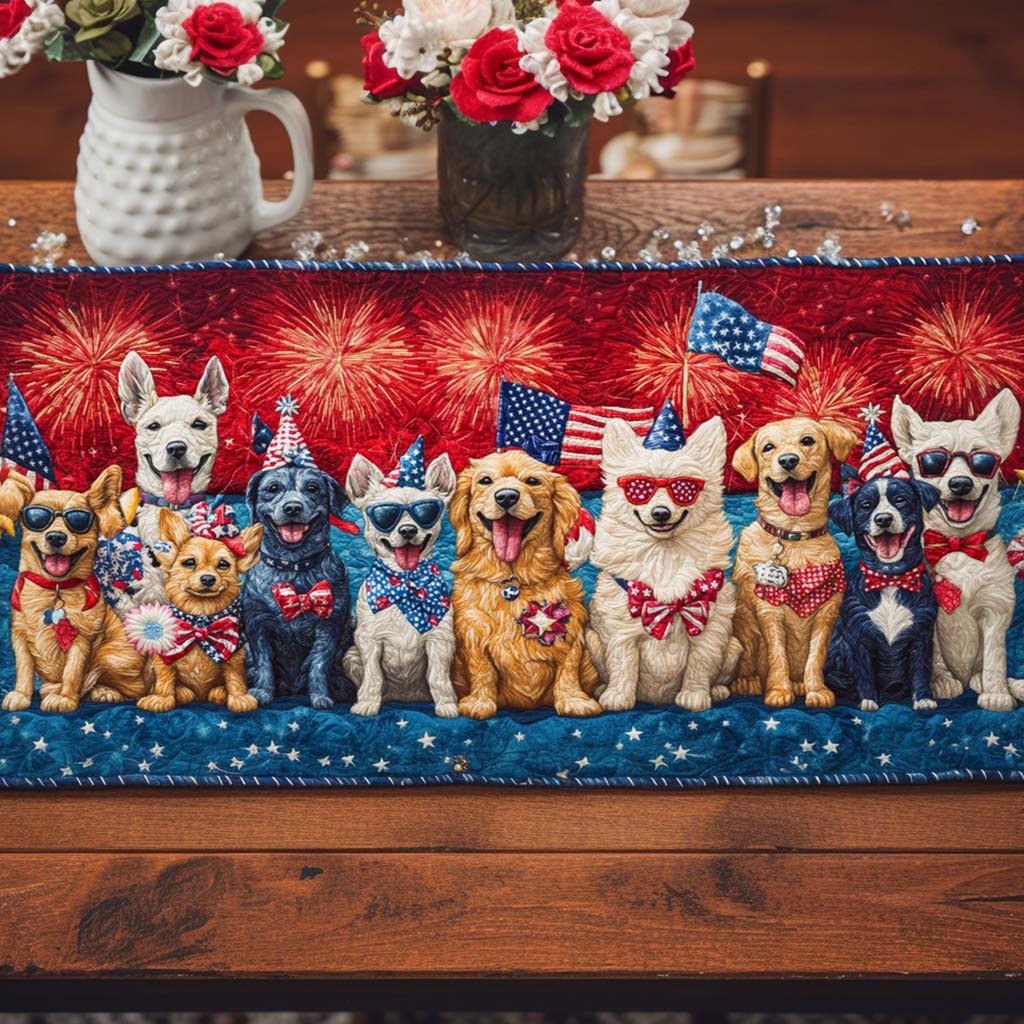 Liberty Woofers Table Runner