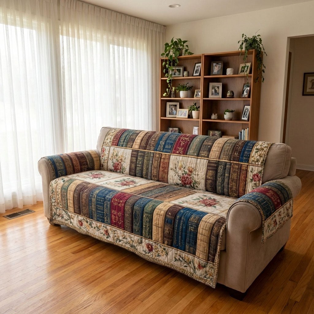Library Lane Sofa Cover